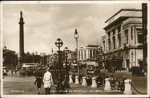 Liverpool st. Georges Plateau Kat. Liverpool