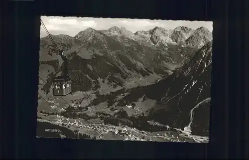 Mittelberg Kleinwalsertal Mittelberg Kleinwalsertal Walmendingerhorn-Bahn Kanzelwand * / Oesterreich /