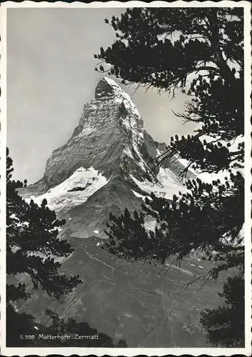 hw00543 Matterhorn VS Zermatt Kategorie. Matterhorn Alte Ansichtskarten