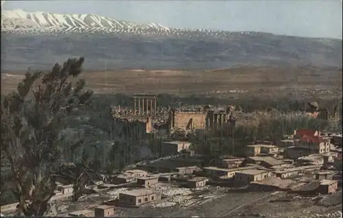 Baalbek Acropole Baalbek / Libanon /