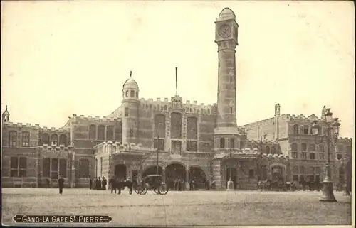 St Pierre Bahnhof Gent  Gand la Gare / Belgien /