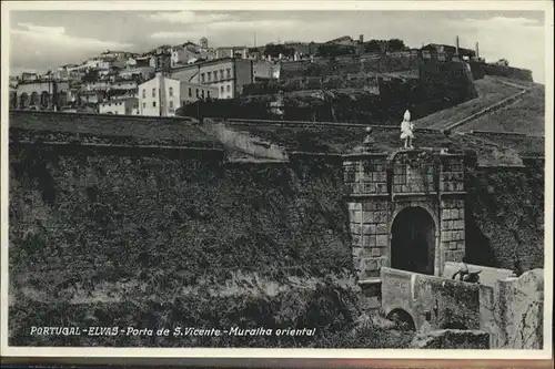 Elvas Porta S Vicente Muralha oriental / Elvas /