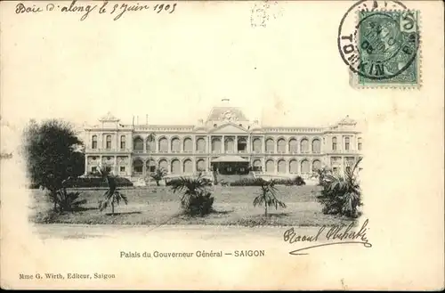 saigon Palais Gouverneur General  / Vietnam /