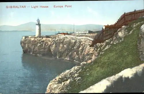 Gibraltar Light House Europa Point / Gibraltar /