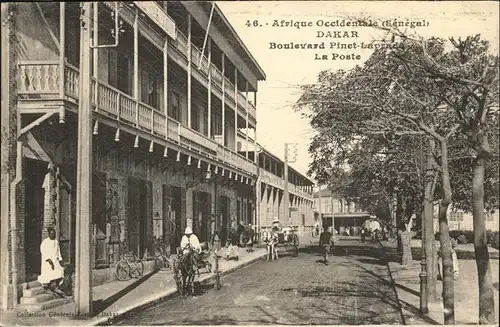 Dakar Afrique Occidentale
Boulevard Pinet-Lapuada / Dakar /