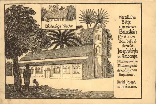 Ambanja Madagascar Josephskirche / Madagaskar /