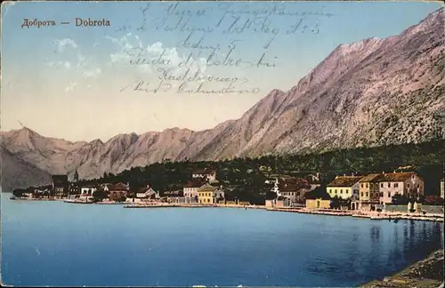 Dobrota Kotor Bonintro / Montenegro /