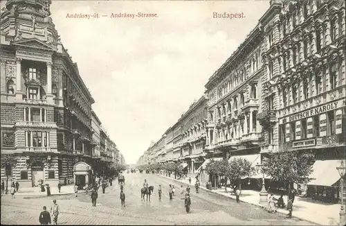 Budapest Andrassystrasse / Budapest /