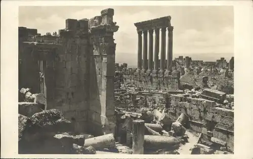 Baalbek Ruinen / Libanon /