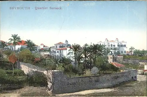 Beyrouth Quartier Sursock / Libanon /