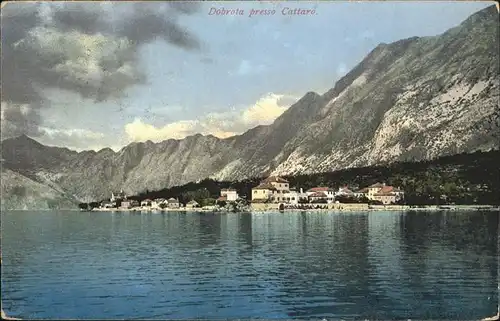 Cattaro Dobrota / Italien /Italien