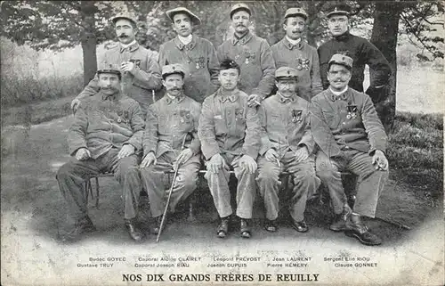 Reuilly Eure Famille du Rameau d'Olivier / Reuilly /Arrond. d Evreux