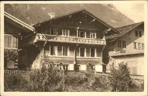 Ringgenberg Schweizer Bauernhaeuser Feldpost Haus Ringgenberg / Ringgenberg /Bz. Interlaken