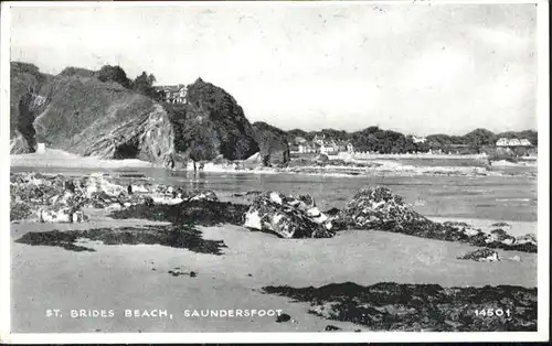Saundersfoot St. Brides Beach / Pembrokeshire /South West Wales