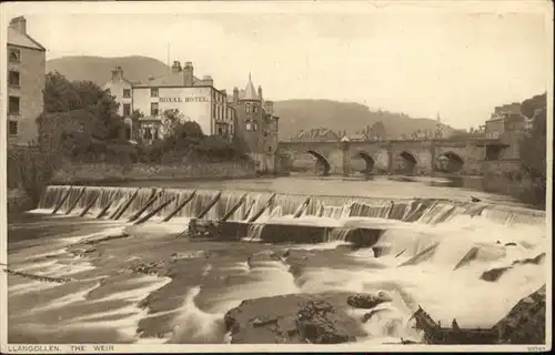 Llangollen Weir / Denbighshire /Conwy and Denbighshire