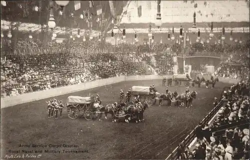 London Army Bervice Corps Display Kutsche  / City of London /Inner London - West