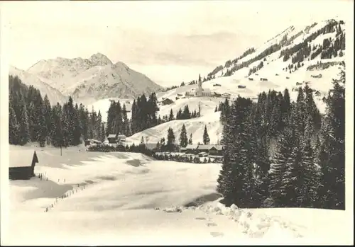 wu82211 Hirschegg Kleinwalsertal Vorarlberg Hirschegg Kleinwalsertal Skihuette Schloessle * Kategorie. Mittelberg Alte Ansichtskarten