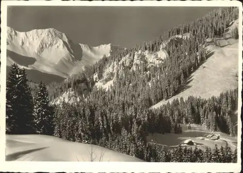 wu82453 Hirschegg Kleinwalsertal Vorarlberg Hirschegg Kleinwalsertal  * Kategorie. Mittelberg Alte Ansichtskarten