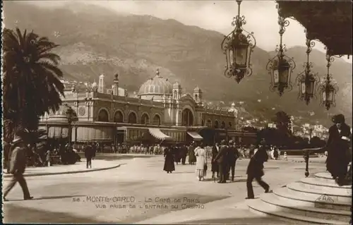 ww86872 Monte-Carlo Monte Carlo Le Cafe de Paris * Kategorie. Monte-Carlo Alte Ansichtskarten