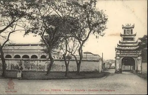 Hanoi Tonkin Citadelle Direction Artillerie *