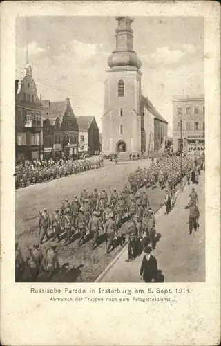 Insterburg Insterburg Russische Parade  * / Tschernjachowsk /