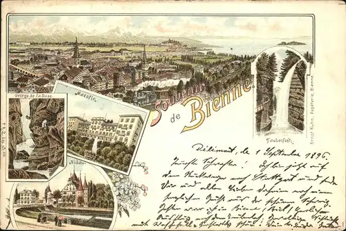 Bienne Biel Teilansichten / Bienne /Bz. Biel City