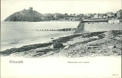 Criccieth Esplanade Castle  Kat. Gwynedd