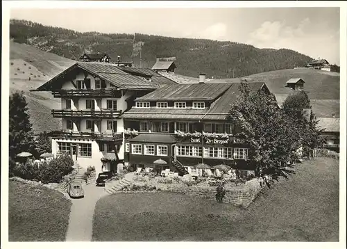 wx58066 Hirschegg Kleinwalsertal Vorarlberg Der Berghof Kategorie. Mittelberg Alte Ansichtskarten