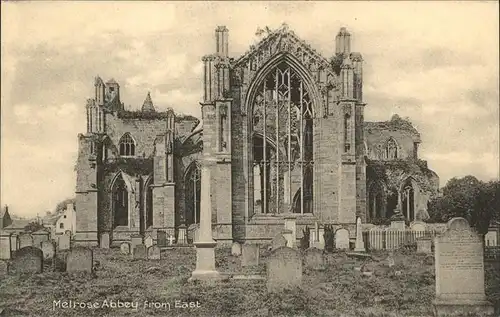 Melrose & District Melrose Abbey Kat. Scottish Borders