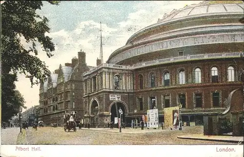 London Albert Hall Kat. City of London