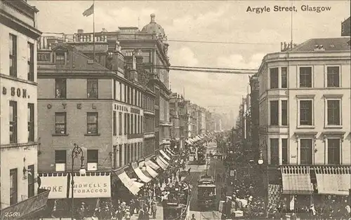 Glasgow Argyle Street Kat. Glasgow City