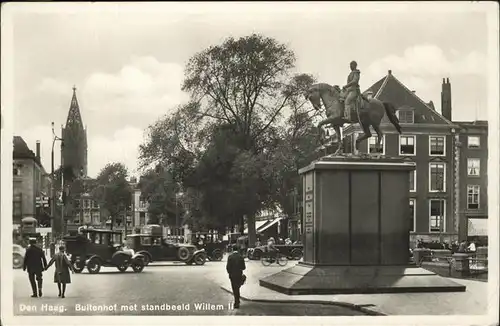 Den Haag Buitenhof Strandbeeld Willem II 