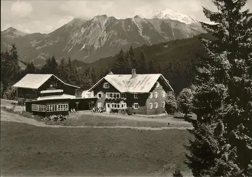 wz29044 Hirschegg Kleinwalsertal Vorarlberg Haus Sonnblick Kategorie. Mittelberg Alte Ansichtskarten