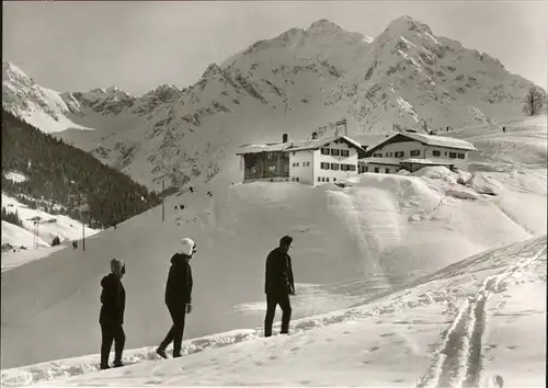 wz29048 Hirschegg Kleinwalsertal Vorarlberg Ferienheim Schloessle Kategorie. Mittelberg Alte Ansichtskarten