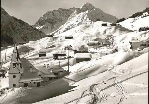 wz29050 Hirschegg Kleinwalsertal Vorarlberg Berghalde Schloessle Kategorie. Mittelberg Alte Ansichtskarten