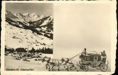 Riezlern Kleinwalsertal Panorama Kutsche