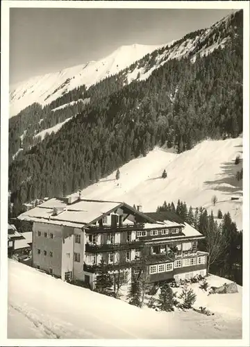 wz29144 Hirschegg Kleinwalsertal Vorarlberg Der Berghof Kategorie. Mittelberg Alte Ansichtskarten