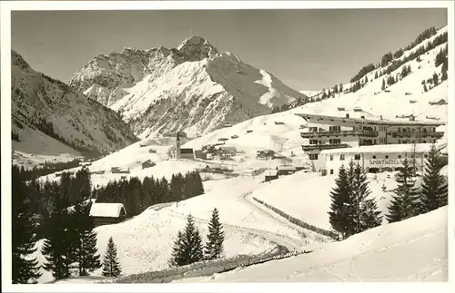 wz29222 Hirschegg Kleinwalsertal Vorarlberg  Kategorie. Mittelberg Alte Ansichtskarten