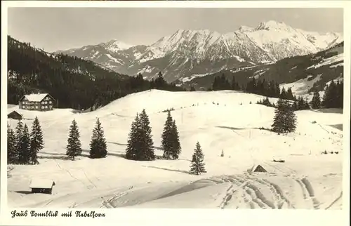 wz29397 Hirschegg Kleinwalsertal Vorarlberg Bergeheim Sonnblick Inhaber Bertl Tauser Kategorie. Mittelberg Alte Ansichtskarten