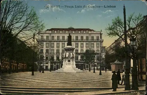 Lisboa Praca Luiz de Camoes