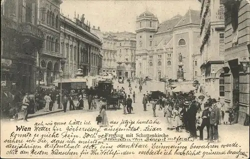 Wien Freyung Schottenkirche Kat. Wien