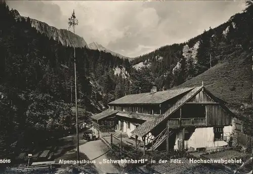 Hochschwab Alpengasthaus Schwanenbartl Feldpost