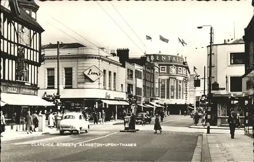 Kingston upon Thames Clarence Street Kat. Kingston upon Thames