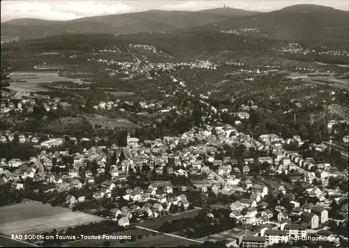 Bad Soden Taunus Fliegeraufnahme  / Bad Soden am Taunus /Main-Taunus-Kreis LKR