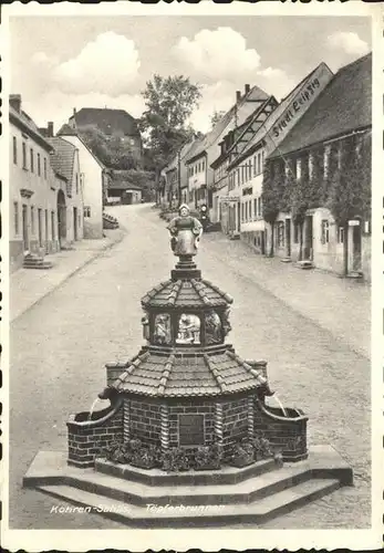 Kohren-Sahlis Toepferbrunnen / Kohren-Sahlis /Leipzig LKR