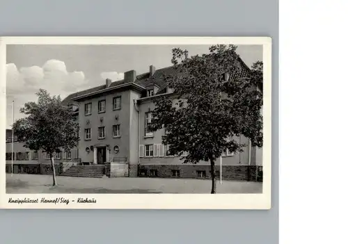 Hennef Sieg  / Hennef (Sieg) /Rhein-Sieg-Kreis LKR