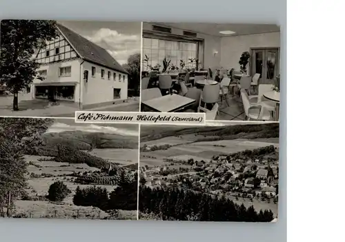 Hellefeld Cafe Pichmann / Sundern (Sauerland) /Hochsauerlandkreis LKR