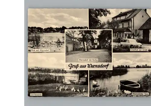 Wernsdorf Erkner Gasthof zur Linde  / Koenigs Wusterhausen /Dahme-Spreewald LKR