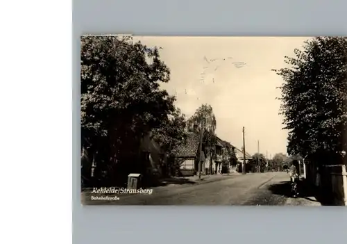 Rehfelde Strausberg Bahnhofstrasse / Rehfelde Strausberg /Maerkisch-Oderland LKR