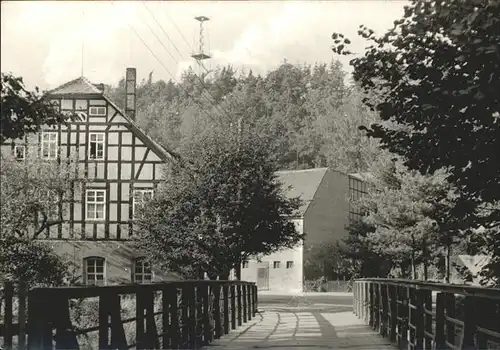 Schmoelln Thueringen Blick zum Aussichtsturm / Schmoelln /Altenburger Land LKR